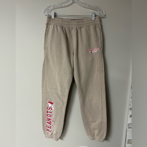 H&M Light Brown Peanuts Sweatpants - Picture 1 of 5